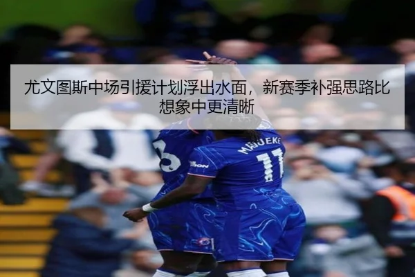 尤文图斯中场引援计划浮出水面，新赛季补强思路比想象中更清晰（ZHCW）